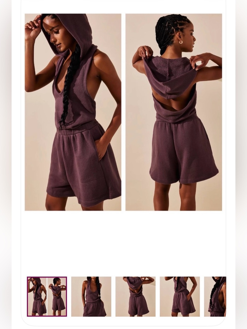 FP Beach Romper sz Lg